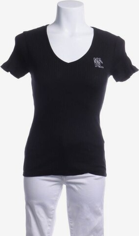 Karl Lagerfeld Top & Shirt in S in Black: front