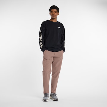 new balance Sweatshirt in Zwart: voorkant