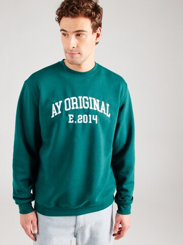 ABOUT YOU Sweatshirt 'Pepe' in Green: front