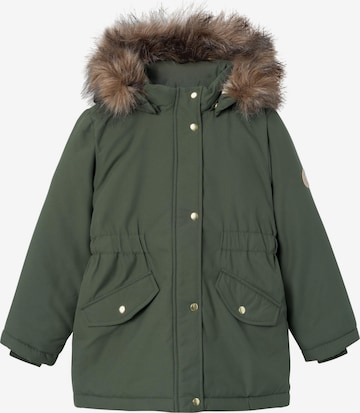 Veste d’hiver 'Marlin' NAME IT en vert : devant