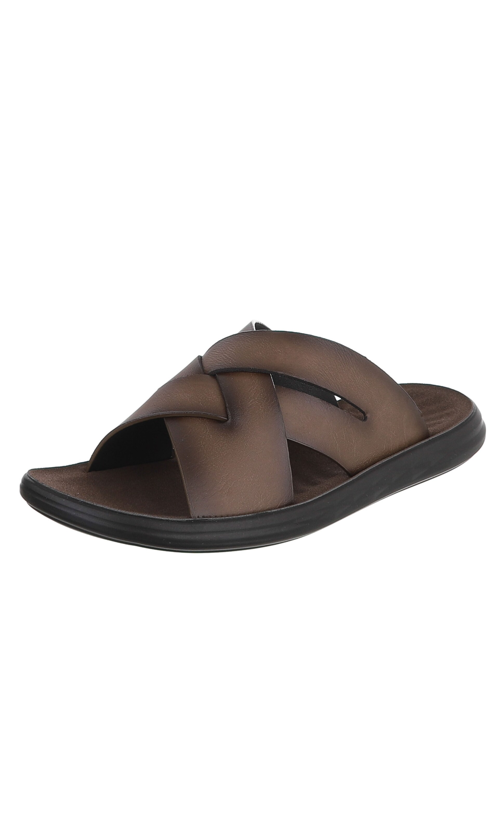CoolWalk Mules in Brown: front