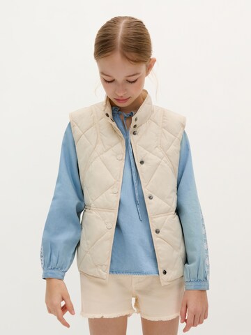 Scalpers Vest in Beige