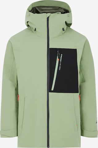 PROTEST Sportjacke 'PRTFOUND' in Grün: Vorderseite