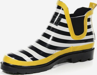 REGATTA Rubber Boots in Yellow / Black / White, Item view