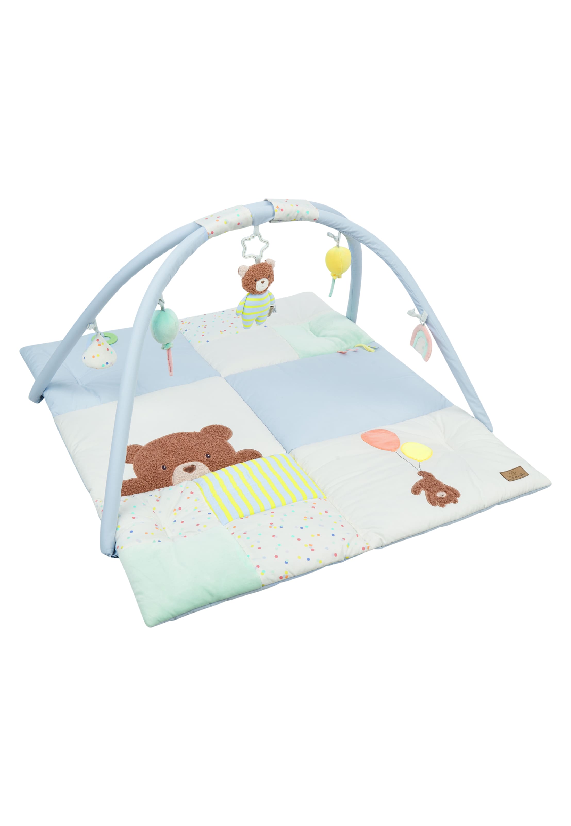 STERNTALER Baby Blanket 'Bob' in Mixed colors: front