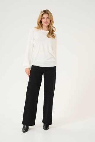Kaffe Pullover 'Nanna' in Weiß