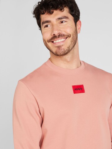 HUGOSweater majica 'Diragol' - narančasta boja