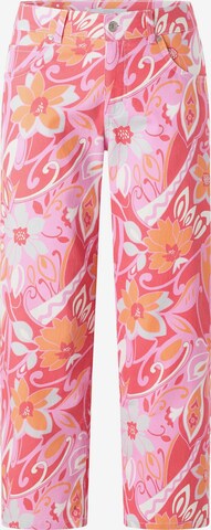 Angels Loosefit Broek in Roze: voorkant