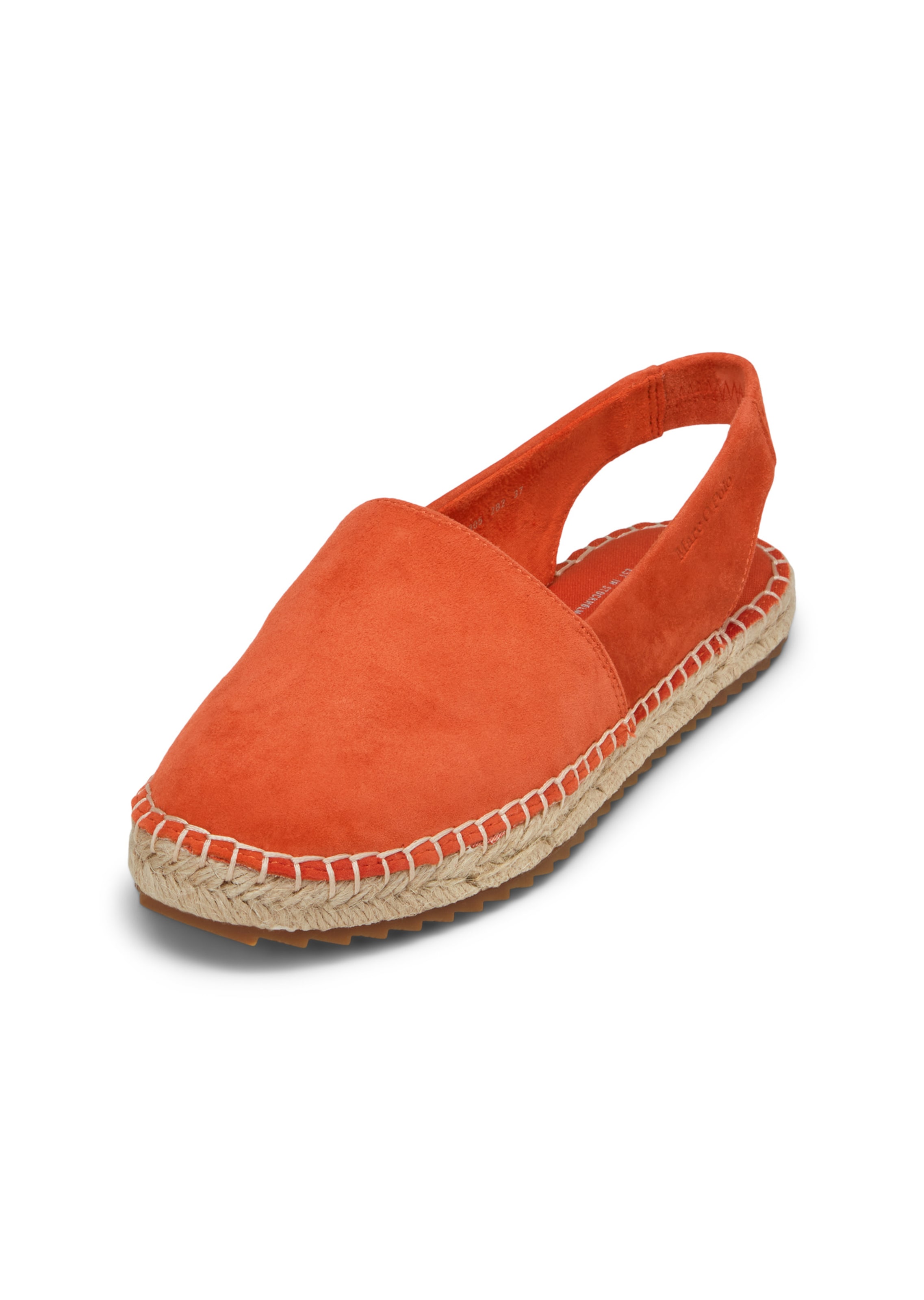 Marc O'Polo Espadrilles in Oranje: voorkant