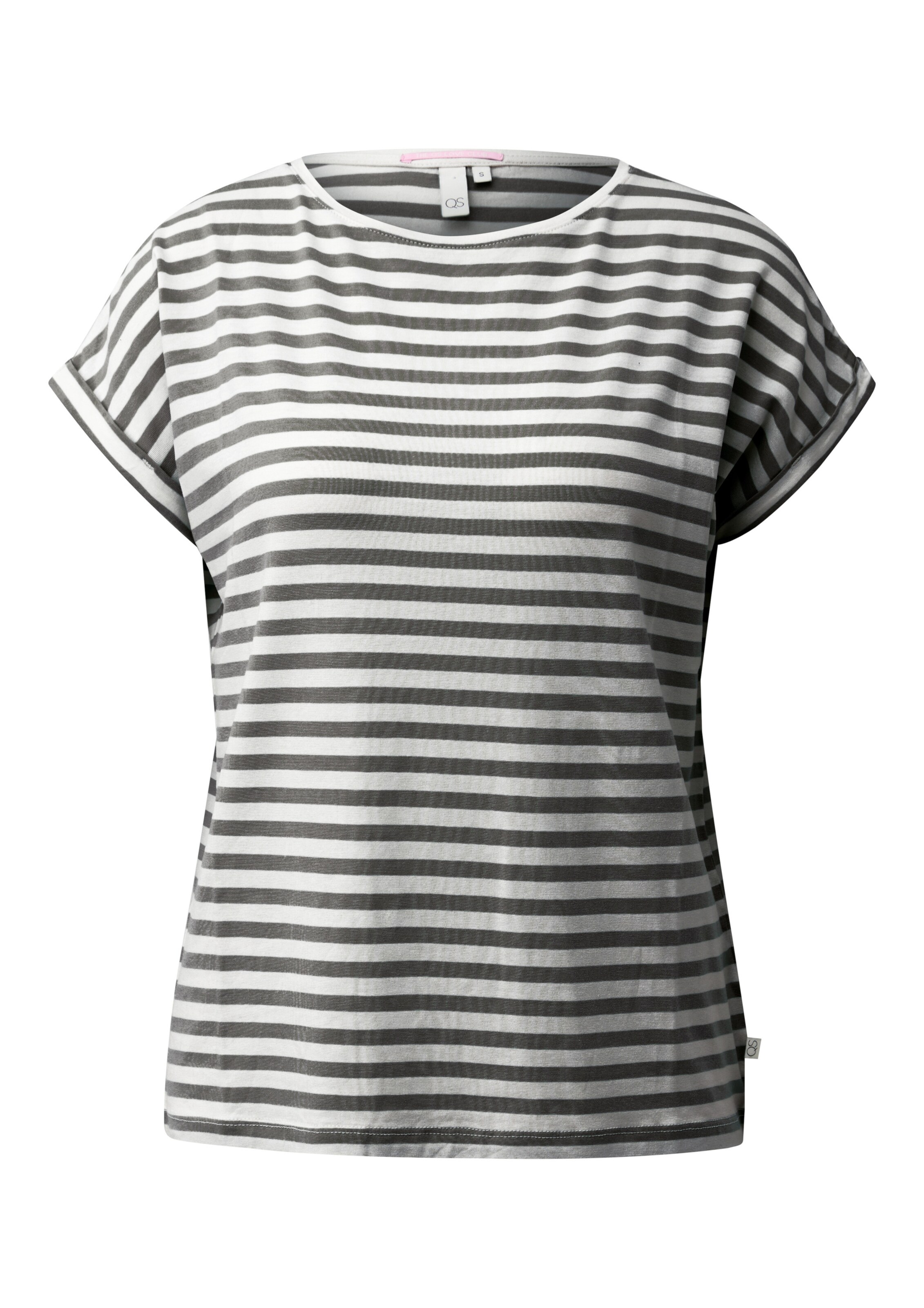 T-shirt QS en mélange de couleurs : devant