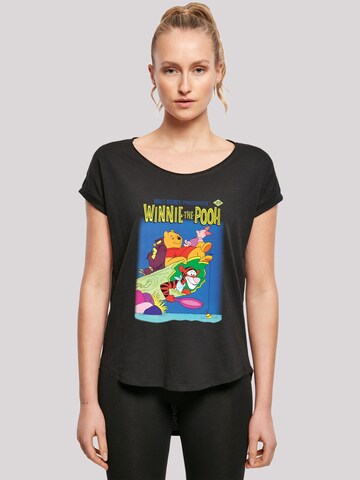 T-shirt 'Winnie The Pooh' F4NT4STIC en noir : devant