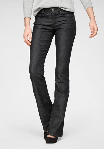 ARIZONA Bootcut Jeans in Schwarz