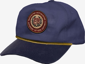 Casquette Prohibited en bleu : devant