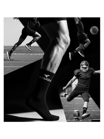 DAUGLE Sports socks 'DAUGLE Athletic Training Socks' in Black