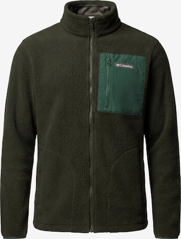 COLUMBIA Funktionele fleece-jas 'Jasper Ridge™' in Groen: voorkant