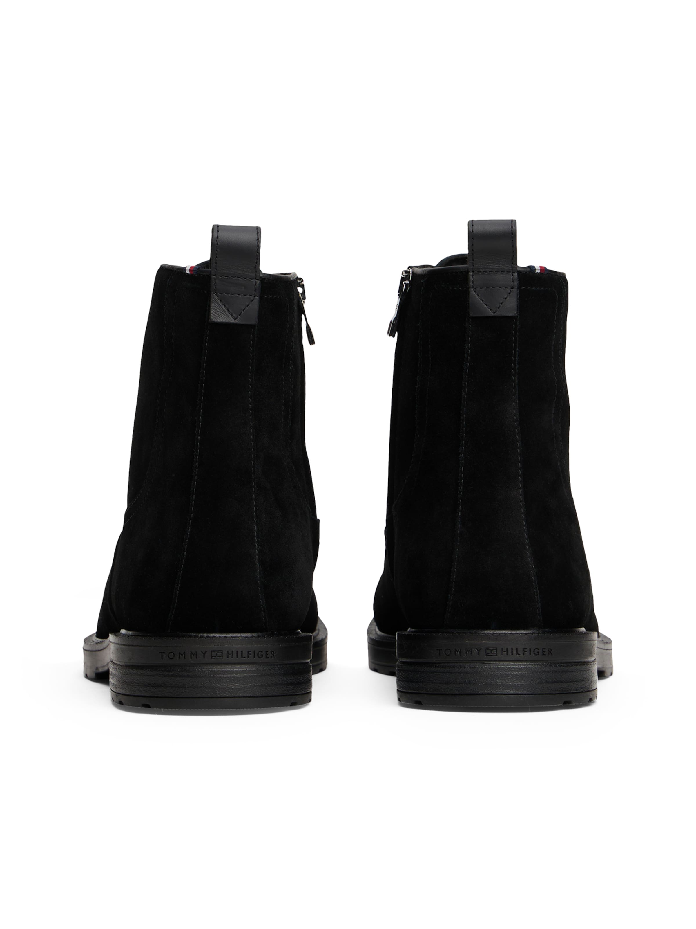 Bottines à lacets TOMMY HILFIGER en noir