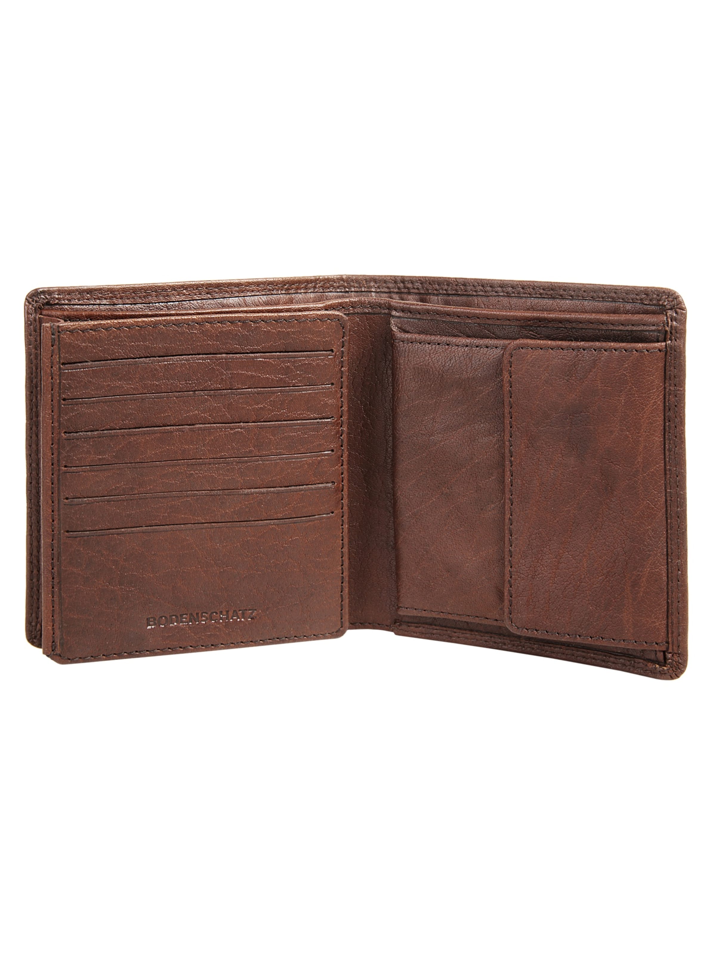 BODENSCHATZ Wallet 'Bodenschatz Geldbörse' in Brown