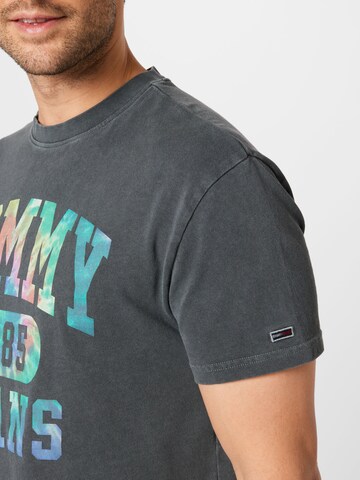 Tommy Jeans T-Shirt 'Collegiate' in Grau