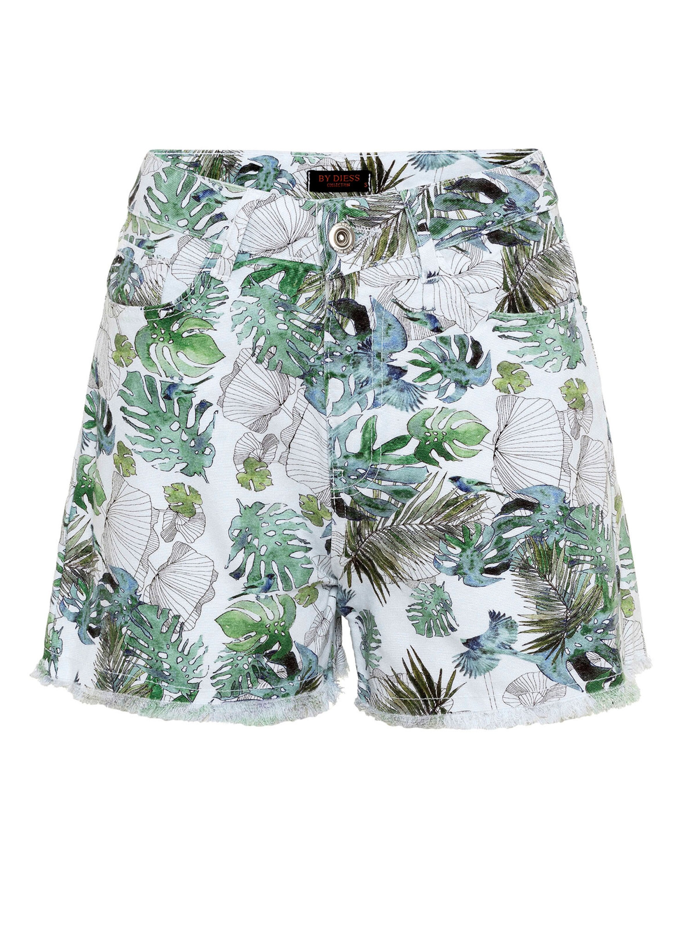 By Diess Collection Regular Панталон в зелено: отпред