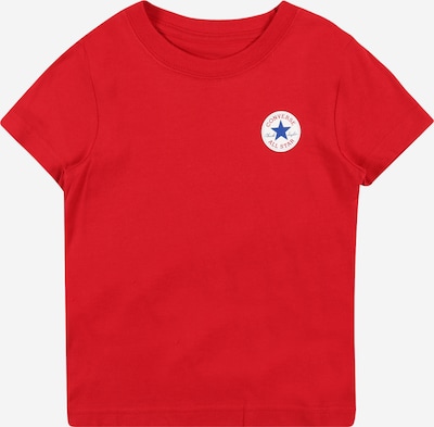 CONVERSE Shirt in blau / rot / weiß, Produktansicht