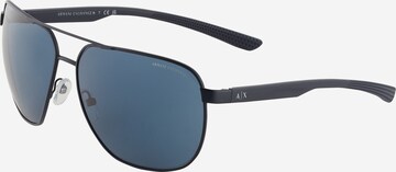 ARMANI EXCHANGE Zonnebril '0AX2047S' in Blauw: voorkant