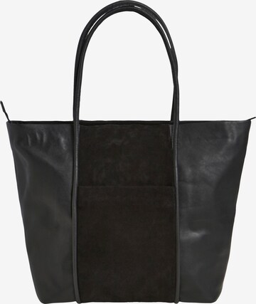 OBJECT Nakupovalna torba 'DANYA' | črna barva: sprednja stran