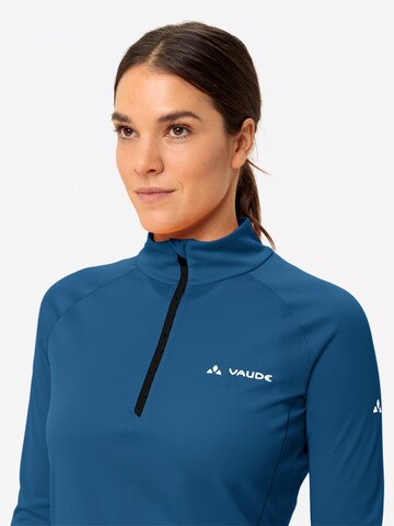 VAUDE Sports sweater ' Larice' in Blue