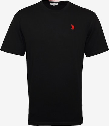 U.S. POLO ASSN. Shirt in Black: front
