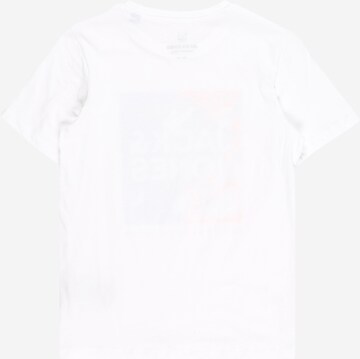 T-Shirt 'Booster' Jack & Jones Junior en blanc