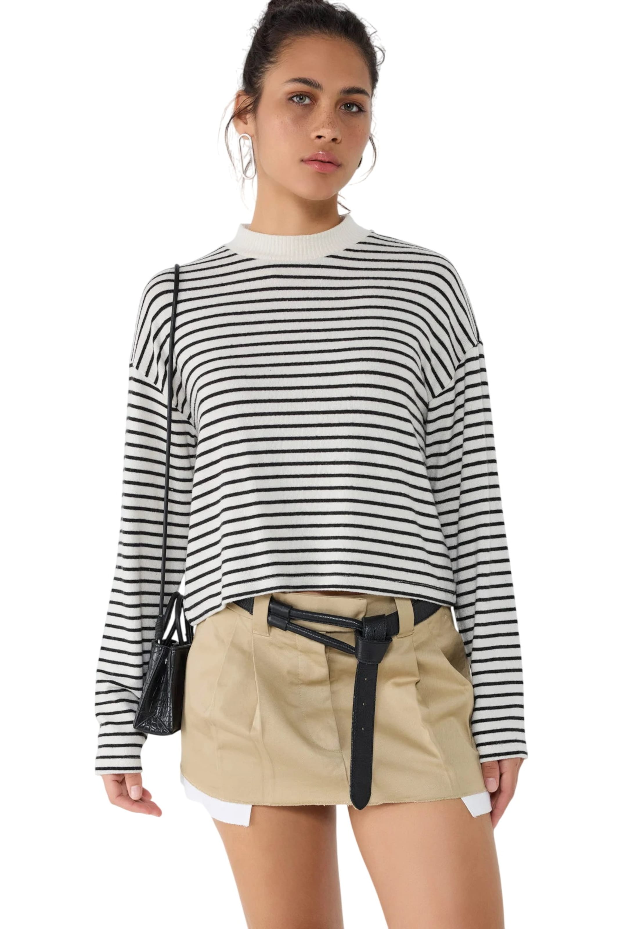 No Matter What Shirt in Beige: front