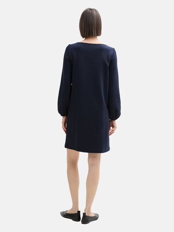 TOM TAILOR Jurk in Blauw