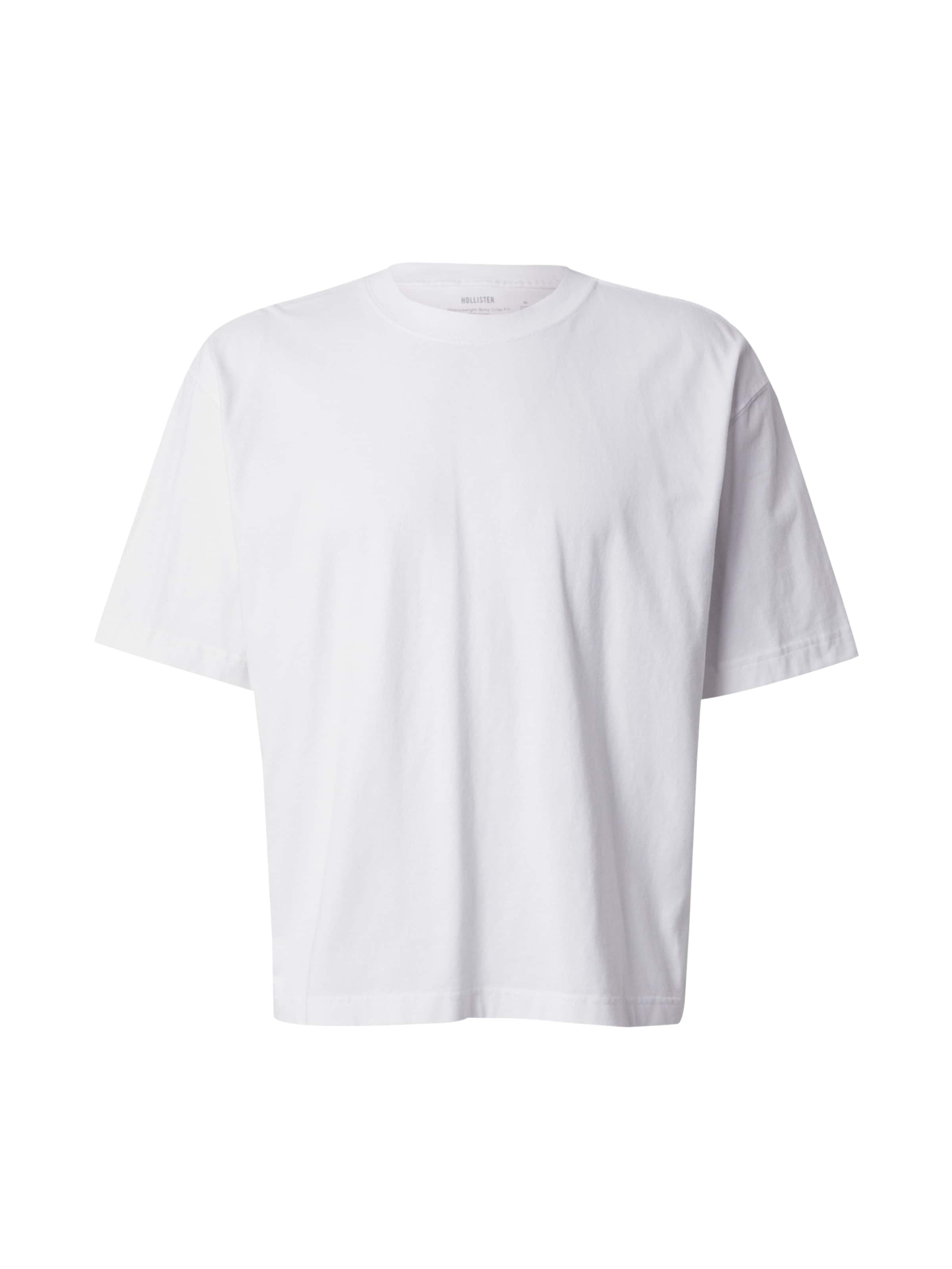 HOLLISTER Tričko – bílá: přední strana