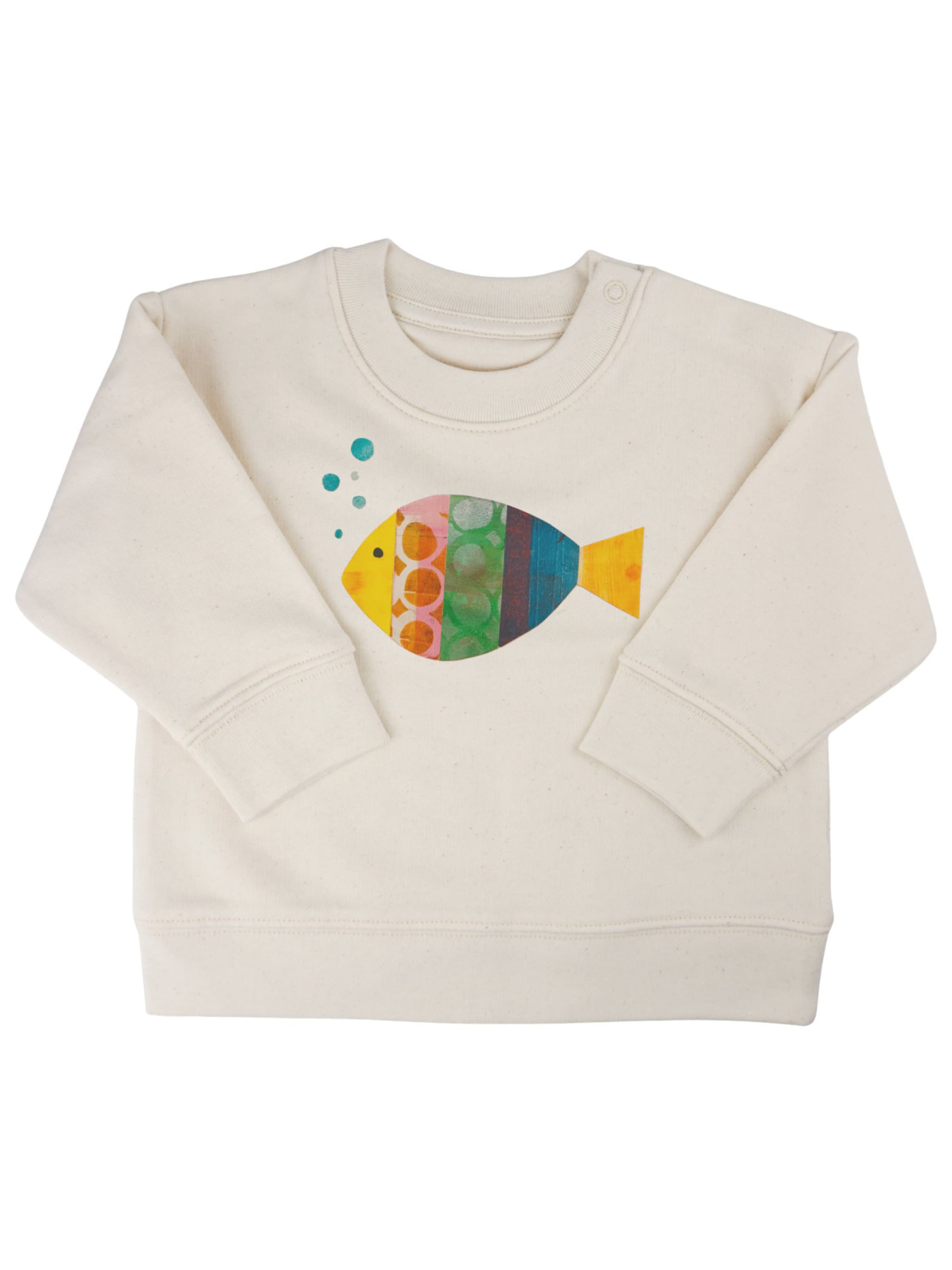 MelaDi Sweatshirt‌‌‌‌‌ in Weiß: Vorderseite