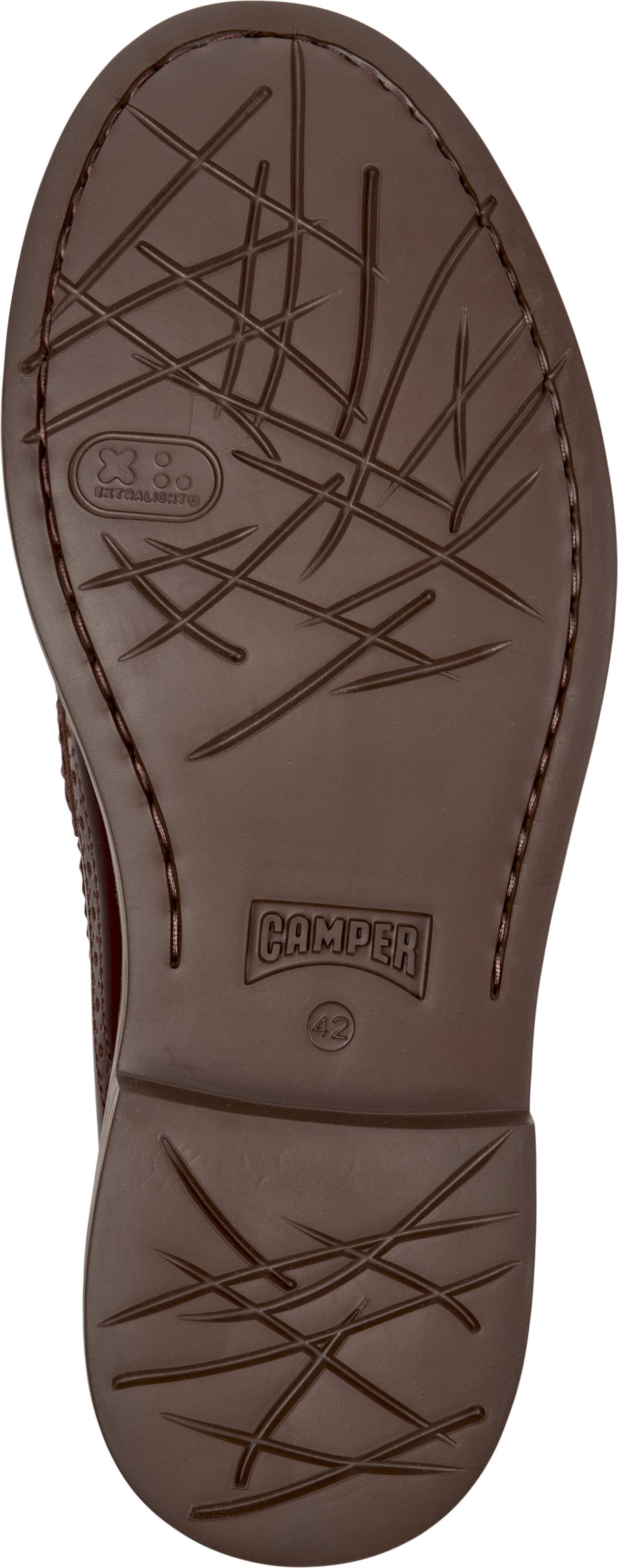 Chaussure à lacets 'Dean Twins' CAMPER en marron