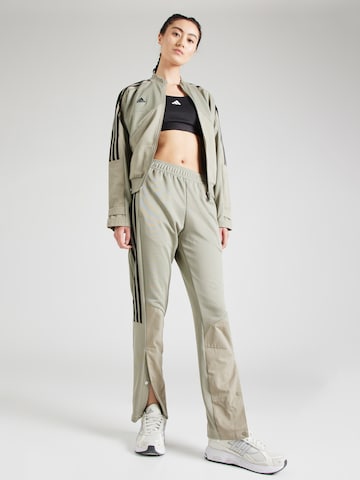 Effilé Pantalon de sport 'Tiro' ADIDAS SPORTSWEAR en beige