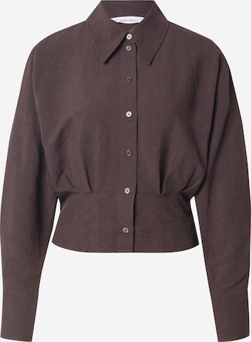 & Other Stories - Blusa en marrón: frente