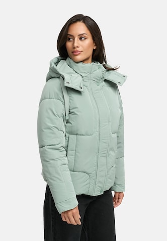 NAVAHOO Winter jacket 'Zauberlicht 14' in Green: front