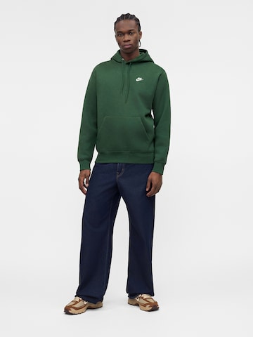 Bluză de molton 'CLUB' de la Nike Sportswear pe verde
