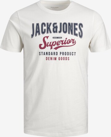 JACK & JONES T-Shirt in Weiß: predná strana