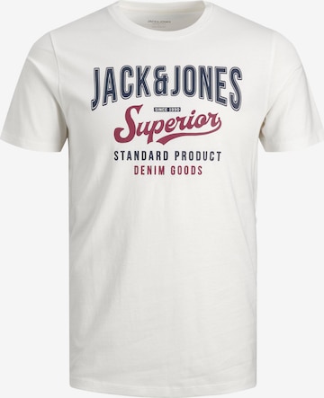 JACK & JONES T-Shirt in Weiß: predná strana