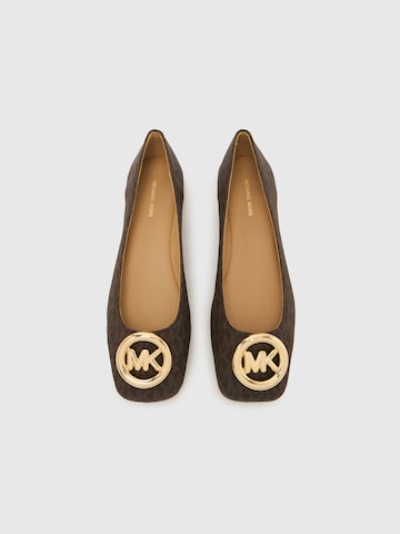 Ballerines 'Milan' MICHAEL Michael Kors en marron