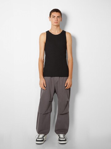 Bershka Tanktop in Schwarz