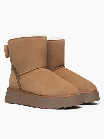 Gooce - Botas de neve 'MERCY' em castanho