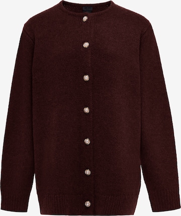 Cardigan 'Classic' DreiMaster Klassik en rouge : devant