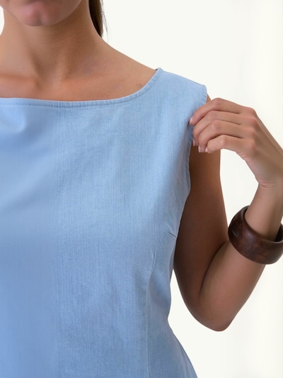 ITS MAY Vestido ' Laura ' em 40 em azul, Vista do artigo