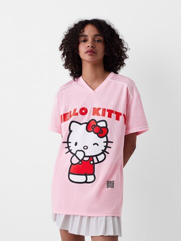 T-shirt Bershka en rose