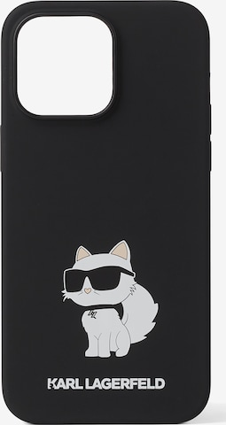 Protection pour smartphone ' iPhone 14 Pro Max' Karl Lagerfeld en noir : devant