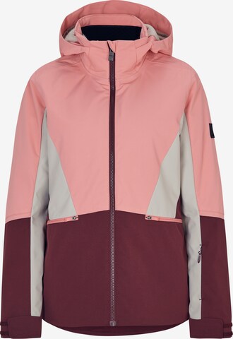 ZIENER Athletic Jacket 'TAIMI' in Pink: front