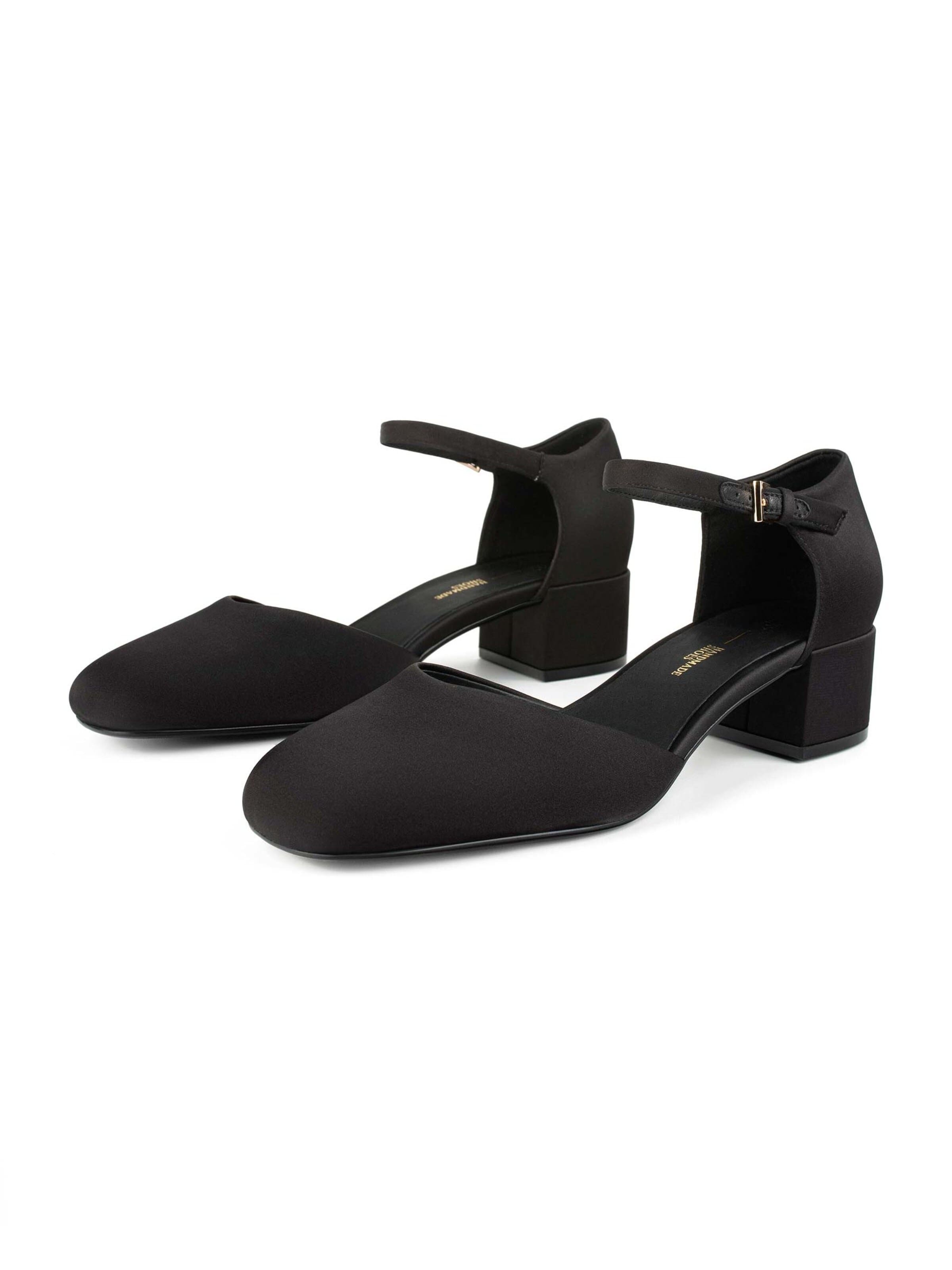 L37 HANDMADE SHOESCipele s potpeticom 'LOVE AT FIRST SIGHT' - crna boja