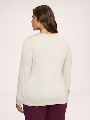 T-shirt Fiorella Rubino en beige
